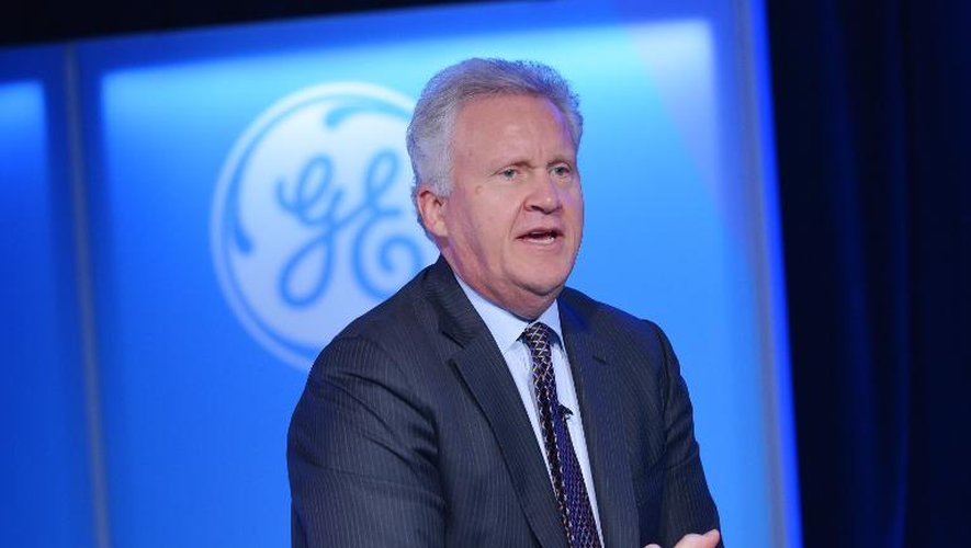 Le PDG du géant américain General Electric (GE )Jeffrey Immelt le 24 janvier 2014 à Washington