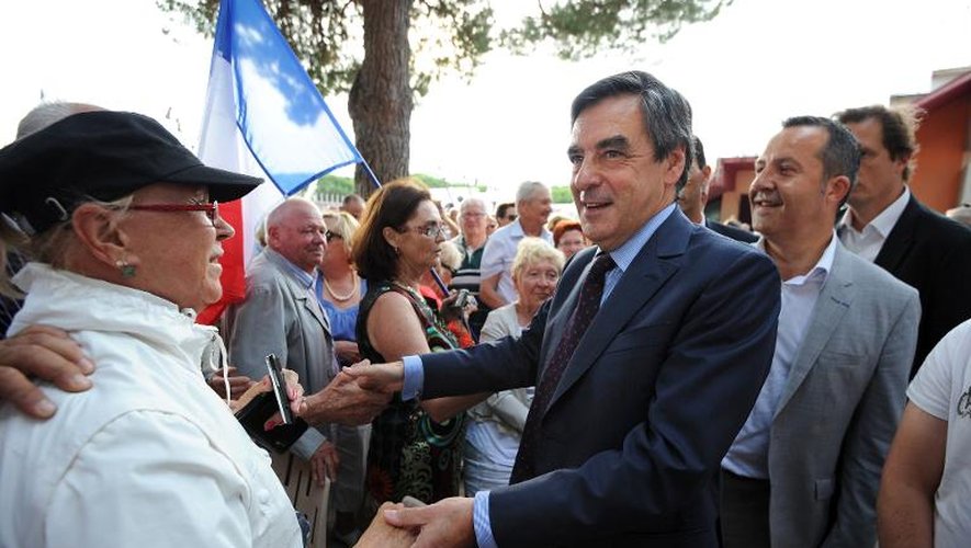 Francois Fillon le 11 juillet 2013 à La Grande Motte