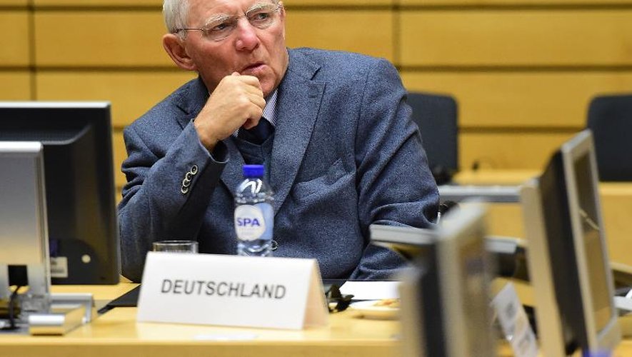 Le ministre des Finances Wolfgang Schaüble le 22 juin 2015 à Bruxelles