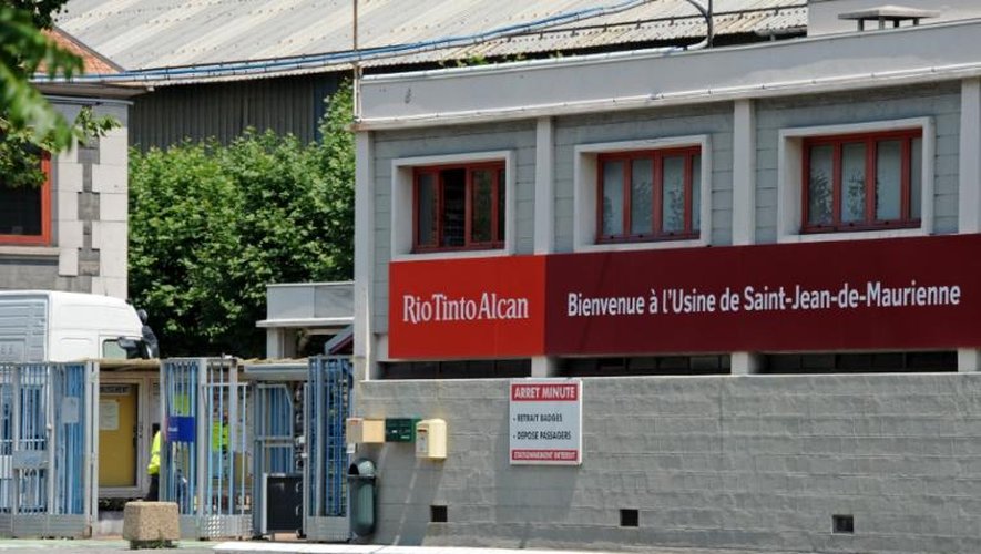 Le site industriel de Rio Tinto Alcan de Saint-Jean-de-Maurienne, le 12 juillet 2013