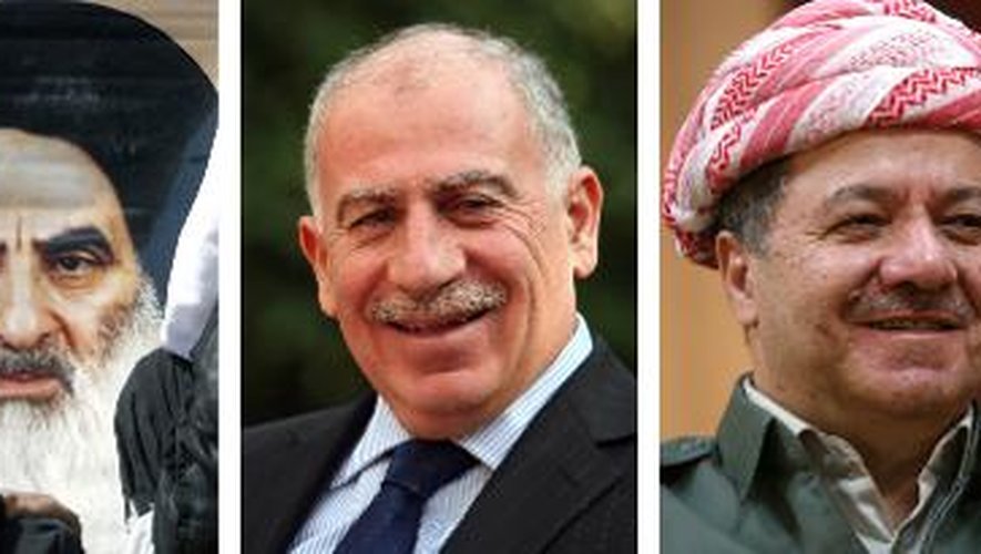 Cinq des principaux candidats aux élections législatives irakiennes