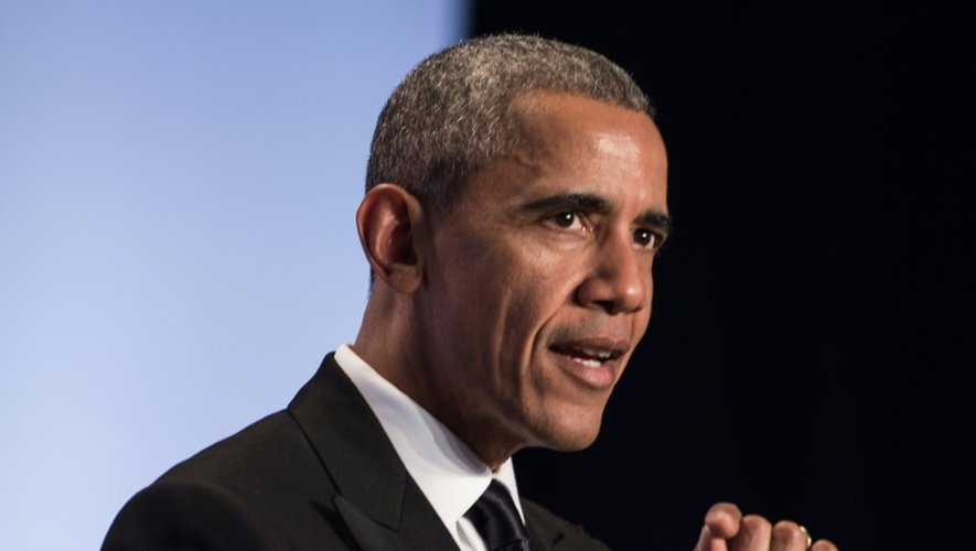 Le président américain Barack Obama, lors d'un discours à Washington, le 4 mai 2016