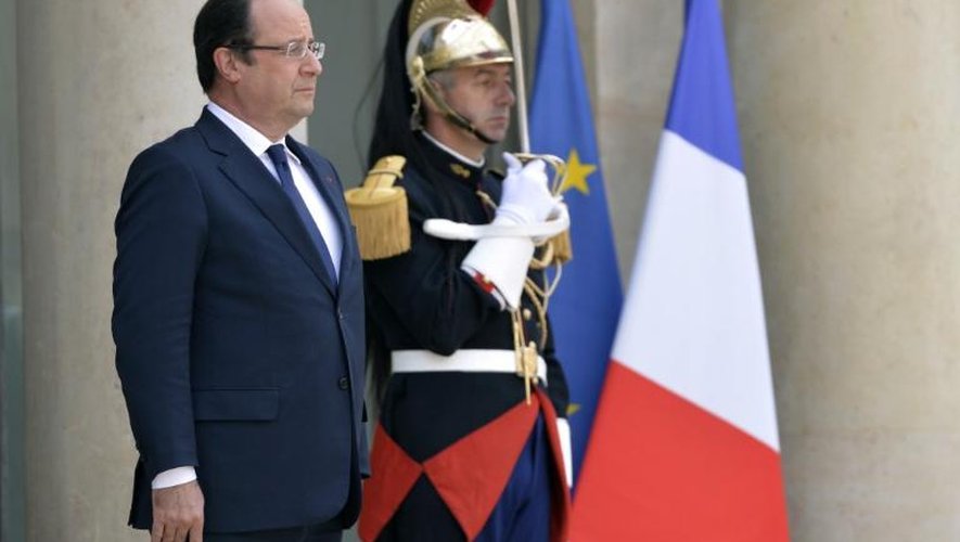 Le président François Hollande, le 13 juillet 2013 à Paris