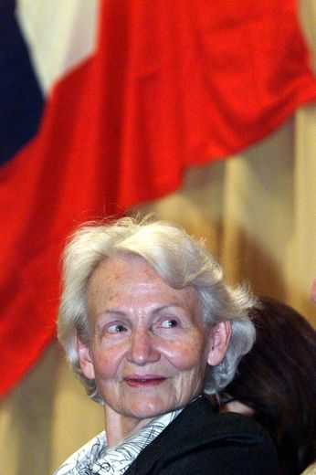 Margot Honecker, veuve de l'ancien dirigeant de la République démocratique allemande (RDA) Erich Honecker, à Santiago au Chili le 11 octobre 2000