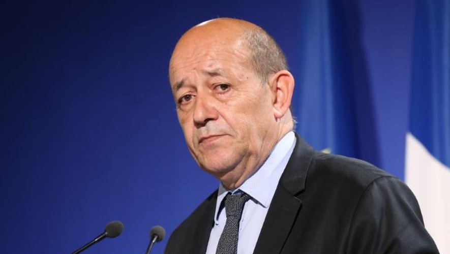 Le ministre de la Défense Jean-Yves Le Drian , le 26 juin 2013 à Paris