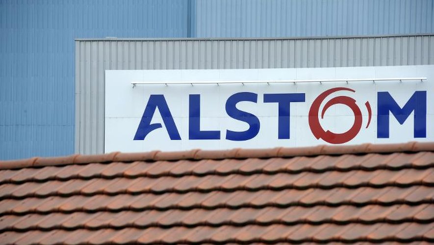 Le logo d'Alstom