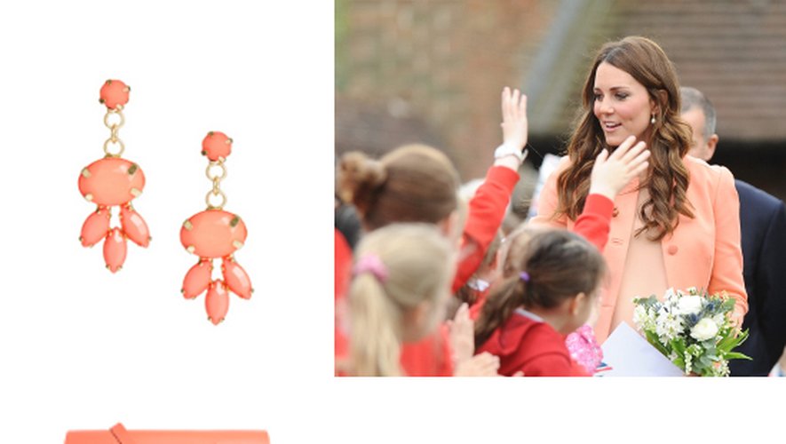MODE Kate Middleton, Beyonce, Jennifer Lopez : looks de stars en orange corail, tendance de l&#039;été 2013 PHOTOS