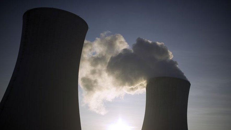 La centrale nucléaire du Tricastin, le 25 novembre 2011