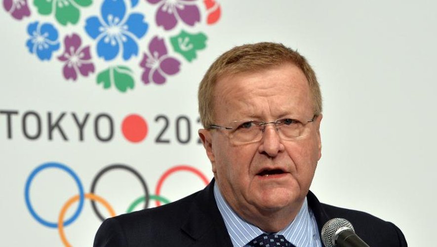 Le vice-président du Comité international olympique (CIO), l'Australien John Coates, le 4 avril 2014 à Tokyo
