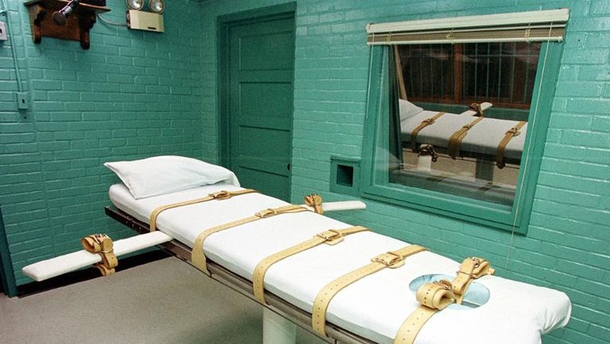 Le 29 février 2000, la "chambre de la mort" dans l'unité de justice criminelle de Huntsville du Texas