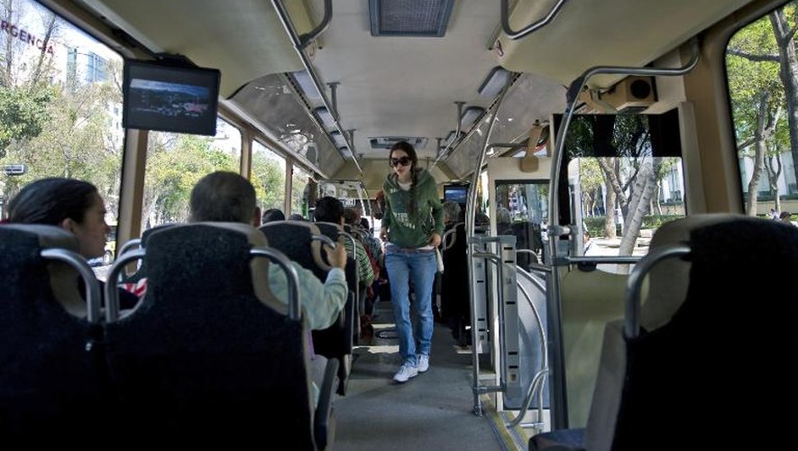 Les transports publics de Mexico peuvent être synonyme de cauchemar pour les passagères victimes de harcèlement
