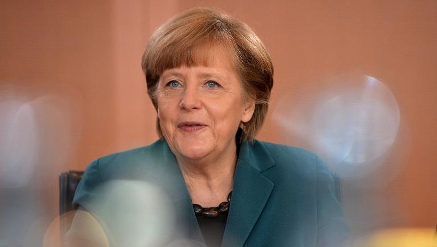 Angela Merkel le 30 avril 2014 à Berlin