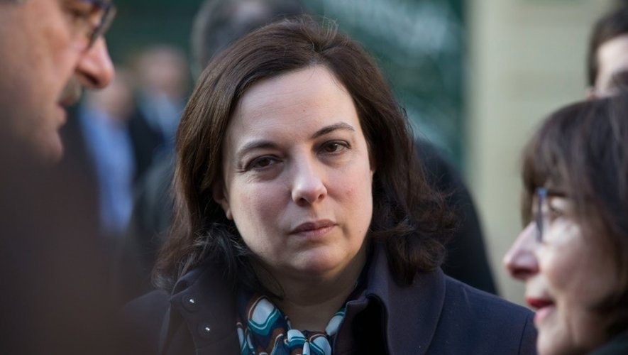 La ministre du Logement Emmanuelle Cosse à Paris, le 2 mai 2016