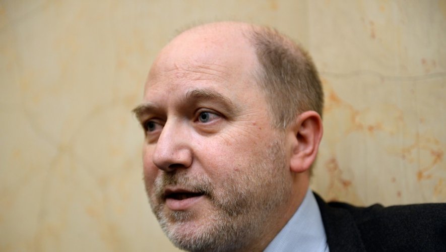 Denis Baupin le 4 avril 2015 à Paris à l'Assemblée nationale