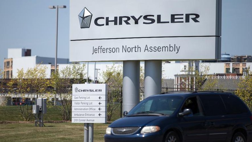 Une usine Chrysler de Detroit