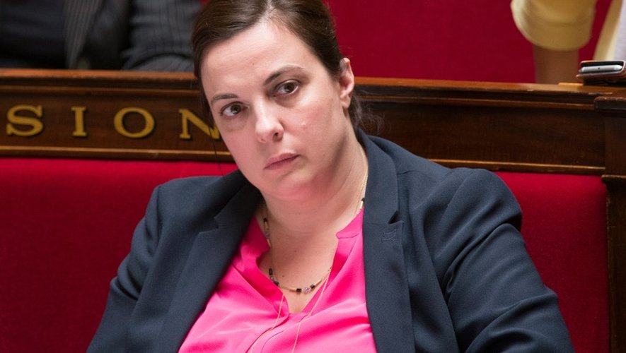 La ministre du logement Emmanuelle Cosse à l'Assemblée nationale le 4 mai 2016