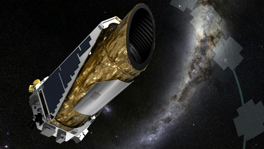 Dessin du télescope Kepler fourni par la Nasa