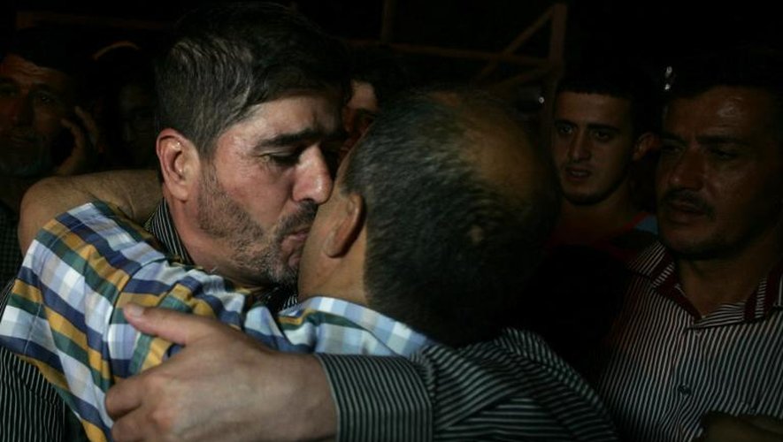Libération, le 8 mai 2013, d'un leader palestinien du mouvement du Jihad islamique après une décision de justice d'un tribunal israélien