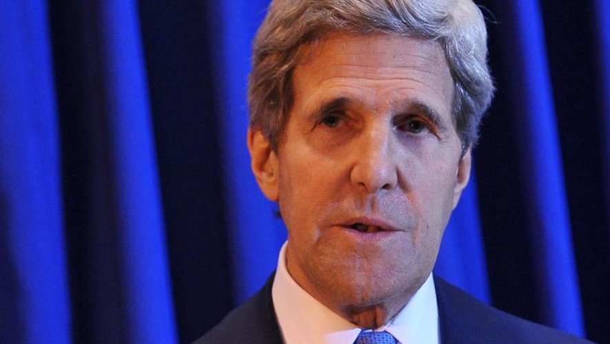 Le secrétaire d’Etat américain John Kerry le 19 juillet 2013 à Amman