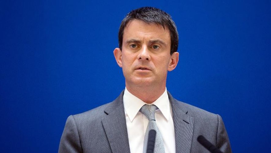 Le ministre de l'Intérieur Manuel Valls à Paris le 11 juillet 2013