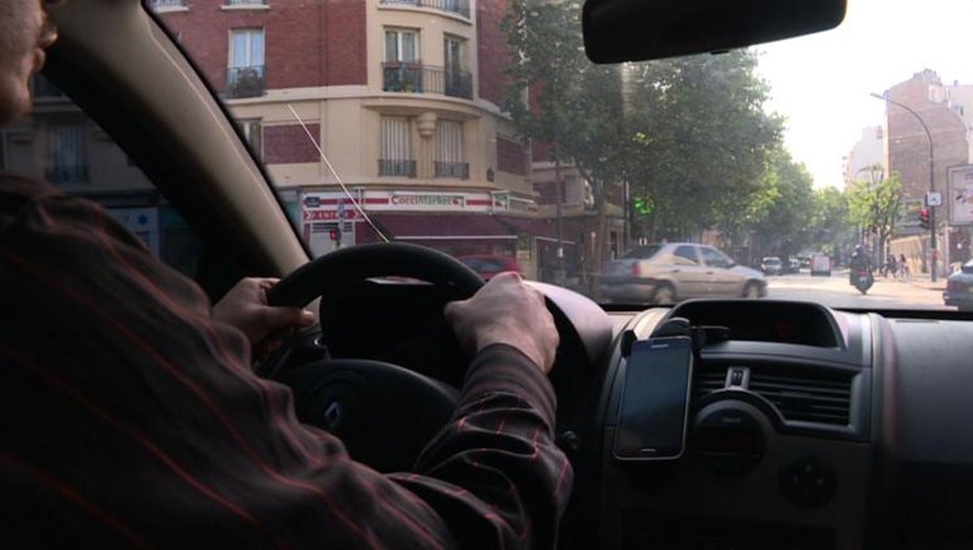 Samuel est chauffeur UberPOP et compte le rester, le 26 juin 2015 à Paris
