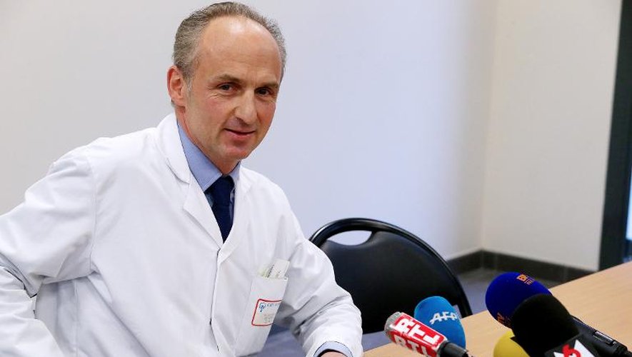 Le chef de médecine palliative du CHU de Reims Eric Kariger le 16 janvier 2014