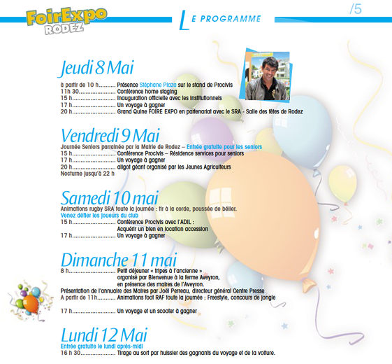 Rodez : J-2 avant la FoirExpo