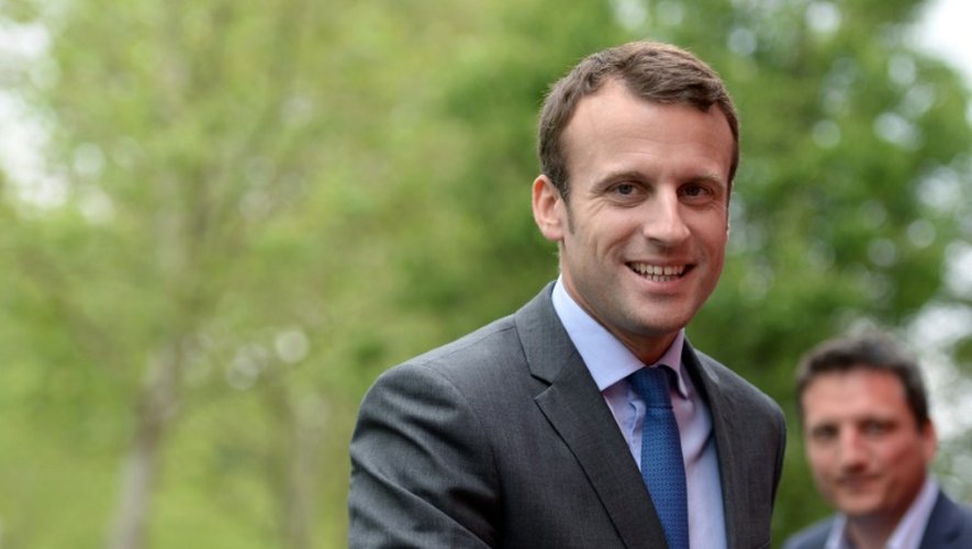 Emmanuel Macron à Bordeaux le 9 mai 2016