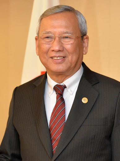 Le Premier ministre de Thaïlande par intérim, Niwattumrong Boonsongpaisan, le 13 décembre 2013 à Tokyo, au Japon