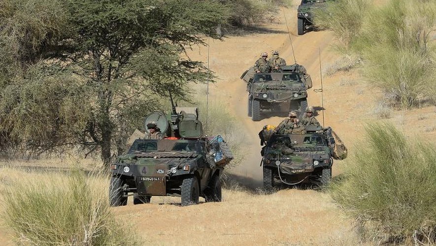 Un convoi de militaires français au Mali