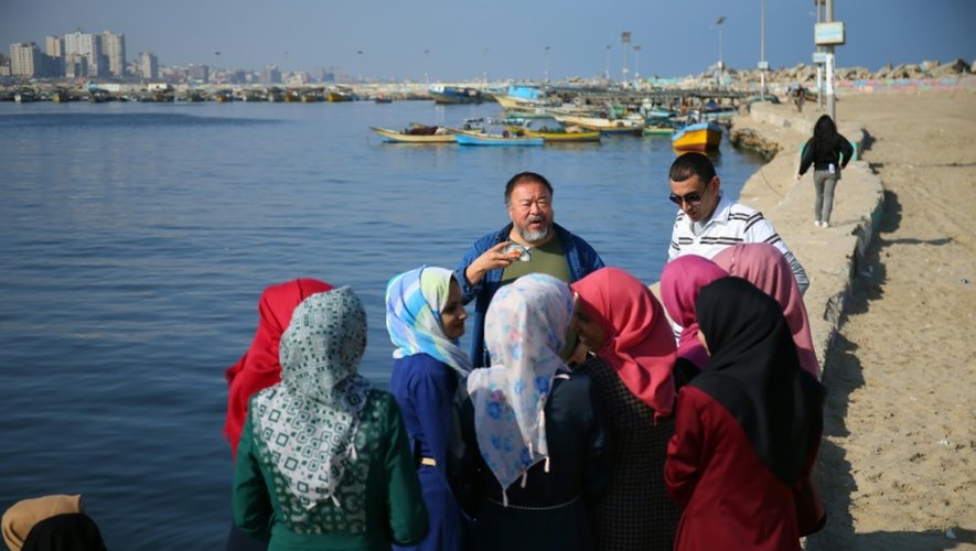 Ai Weiwei appelle Palestiniens et Israéliens à s'entendre et à coexister