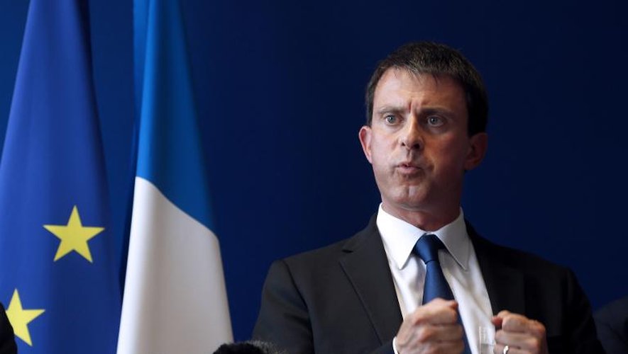 Manuel Valls le 22 juillet 2013 à Trappe