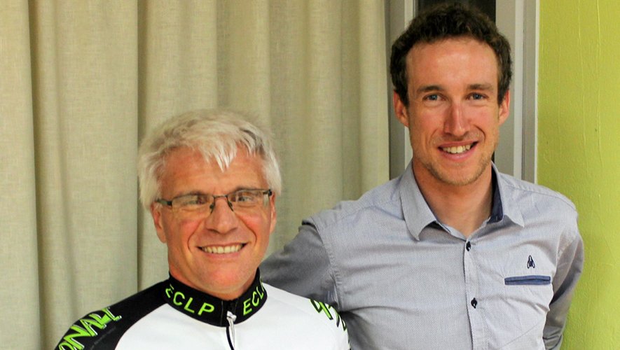 Le président Franck Pinot et son équipe de l’entente cycliste Luc-la-Primaube sont « très heureux et fiers aussi » que l’enfant du pays, Alexandre Geniez, soit le parrain
de l’Octogonale.
