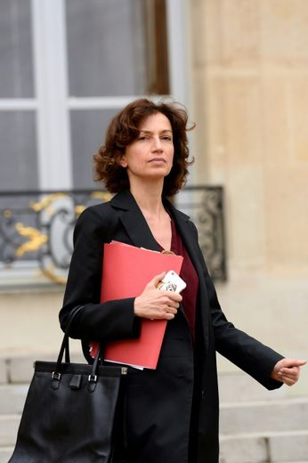 La ministre de la Culture Audrey Azoulay à Paris le 11 mai 2016