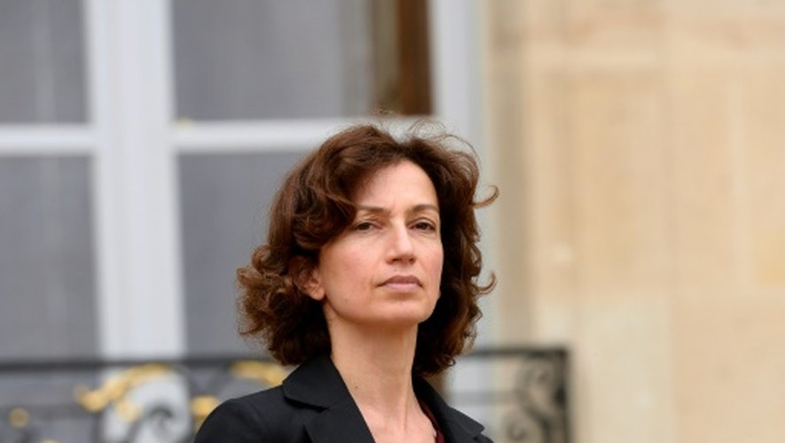 La ministre de la Culture Audrey Azoulay à Paris le 11 mai 2016