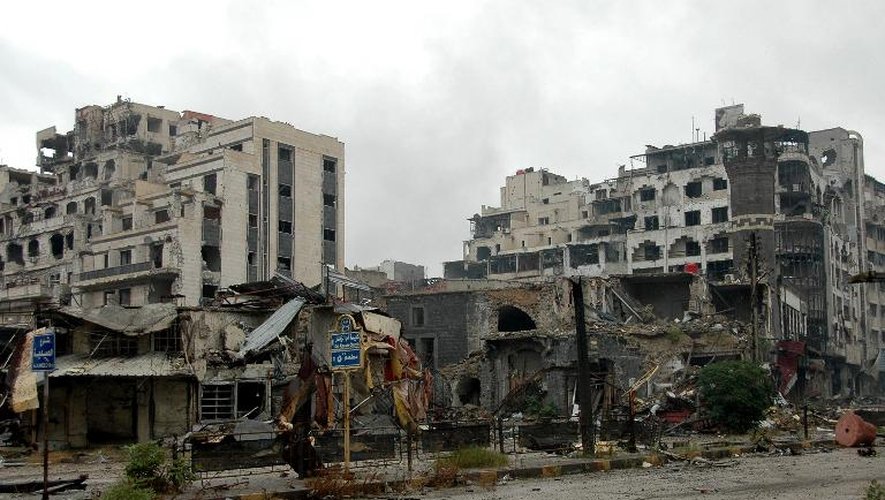 Homs le 8 mai 2014