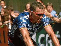 Lance Armstrong à Rodez la veille de l'arrivée du Tour de France