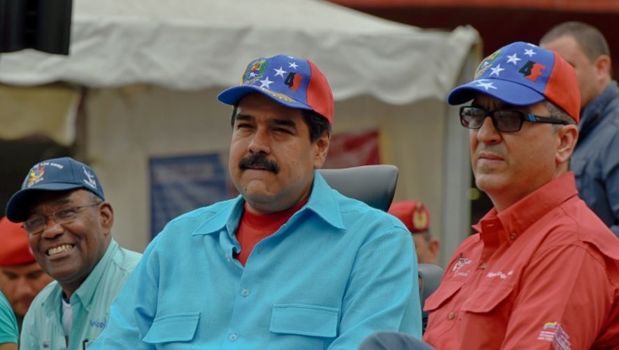 Le président Nicolas Maduro à Caracas le 14 mai 2016