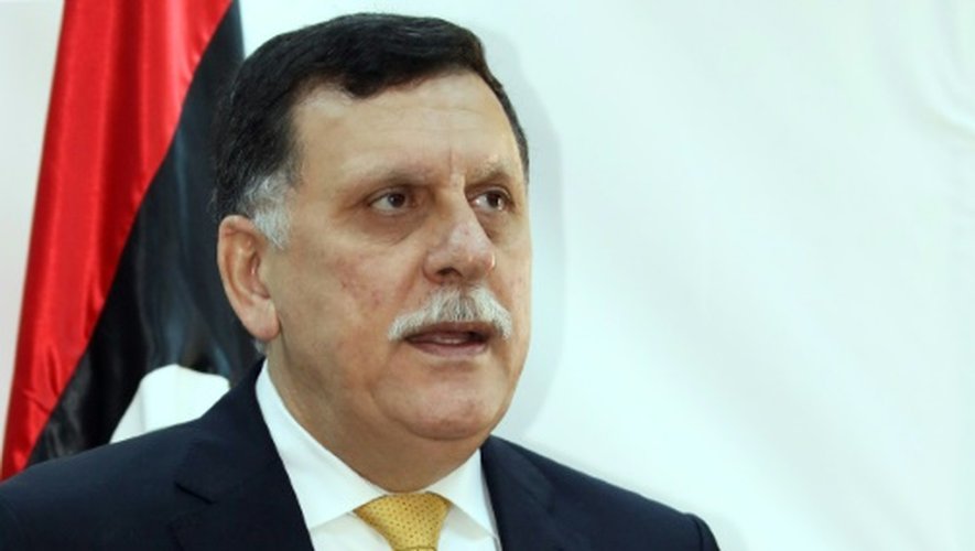 Le chef de exécutif libyen Fayez al-Sarraj, le 4 mai à Tripoli