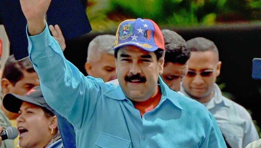 Le président vénézuélien Nicolas Maduro, le 14 mai 2016 à Caracas