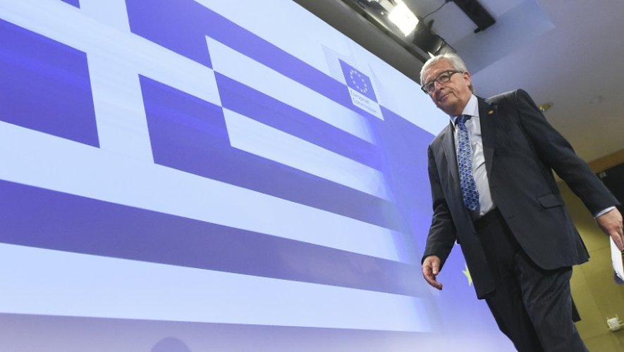 Le président de la Commission européenne Jean-Claude Juncker à Bruxelles, le 29 juin 2015