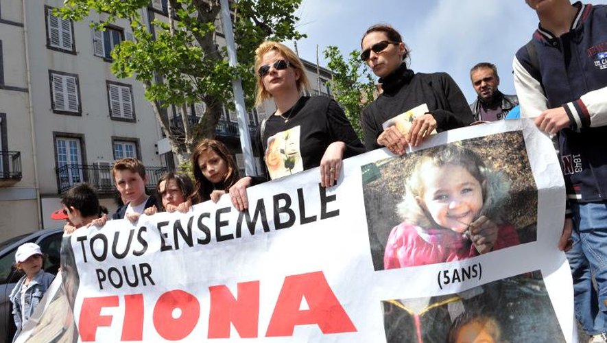 "Marche blanche pour Fiona" le 11 mai 2014 à Clermont-Ferrand
