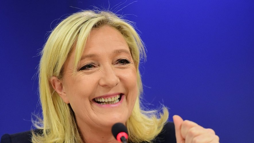 Marine Le Pen le 16 juin 2015 à Bruxelles