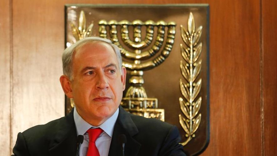 Le Premier ministre israélien Benjamin Netanyahu le 22 juillet 2013 à Jérusalem
