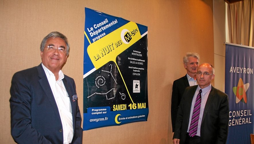 Vice-président du conseil départemental et élu du canton de Millau-2, Jean-François Galliard (à gauche, sur la photo) est le nouveau président de la Mission départementale de la culture.