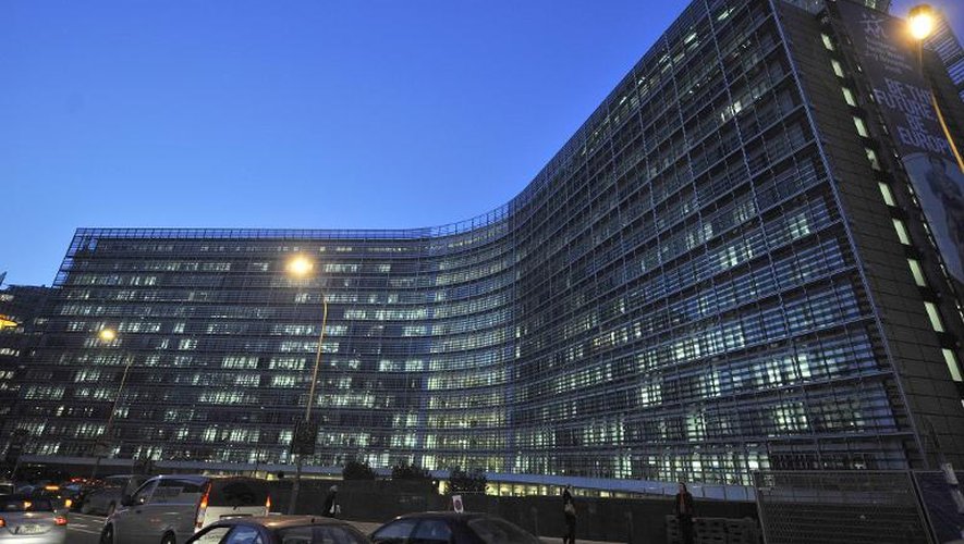 Le siège de la Commission européenne à Bruxelles, le 6 novembre 2008