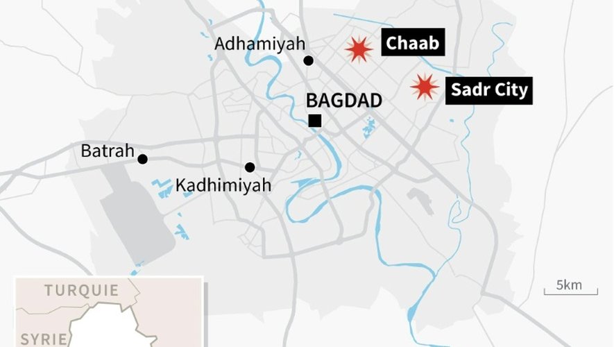 Irak: trois attentats meurtriers à Bagdad
