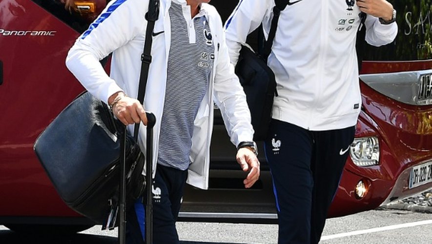 Didier Deschamps, sélectionneur de l'équipe de France, le 17 mai 2016 à Biarritz
