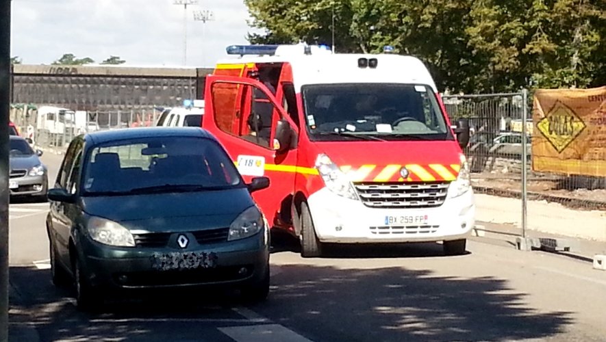 L'accident s'est produit au 23 de l'avenue Victor-Hugo à Rodez.