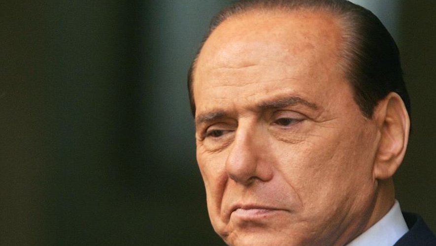 Silvio Berlusconi le 25 janvier 2006 à Rome